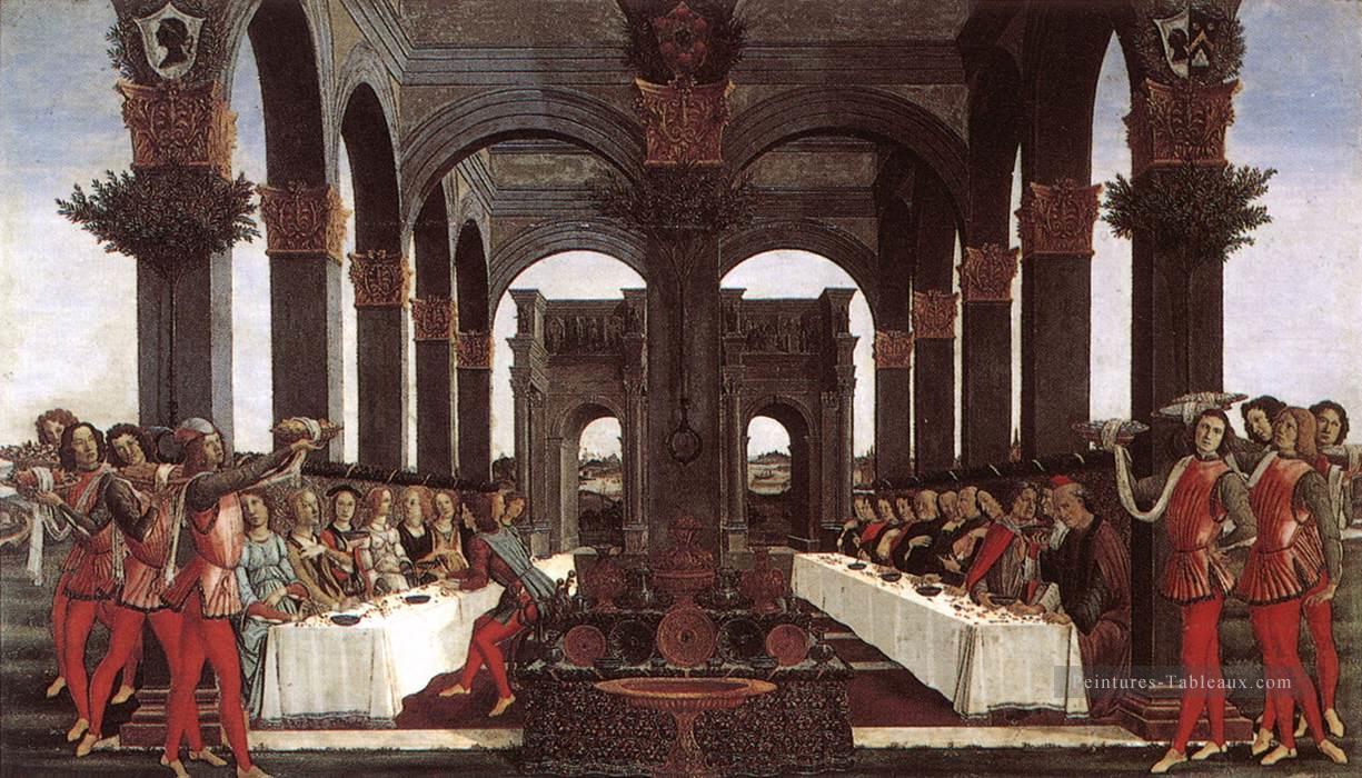 Nastagio quatrième Sandro Botticelli Peintures à l'huile